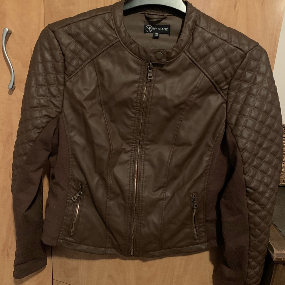 Leather jacket